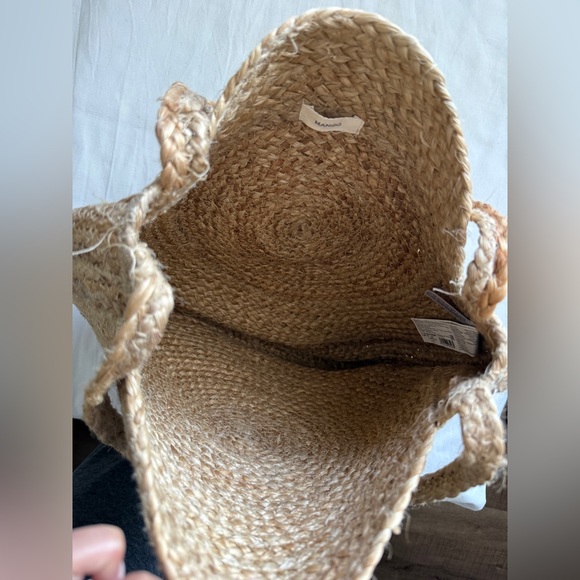 Mango Natural Woven Bag - Picture 5 of 8